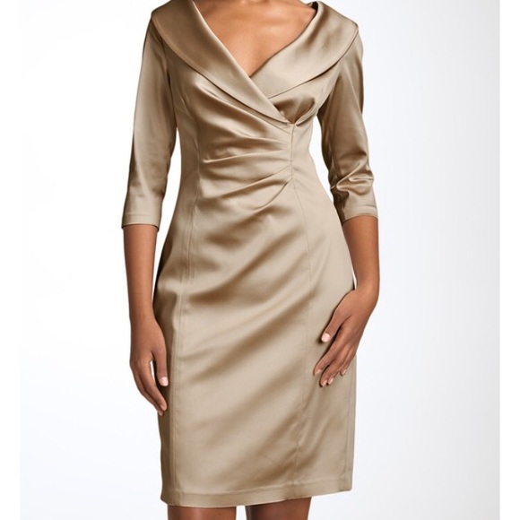 KAY UNGER Cream Dress - Picture 2 of 16